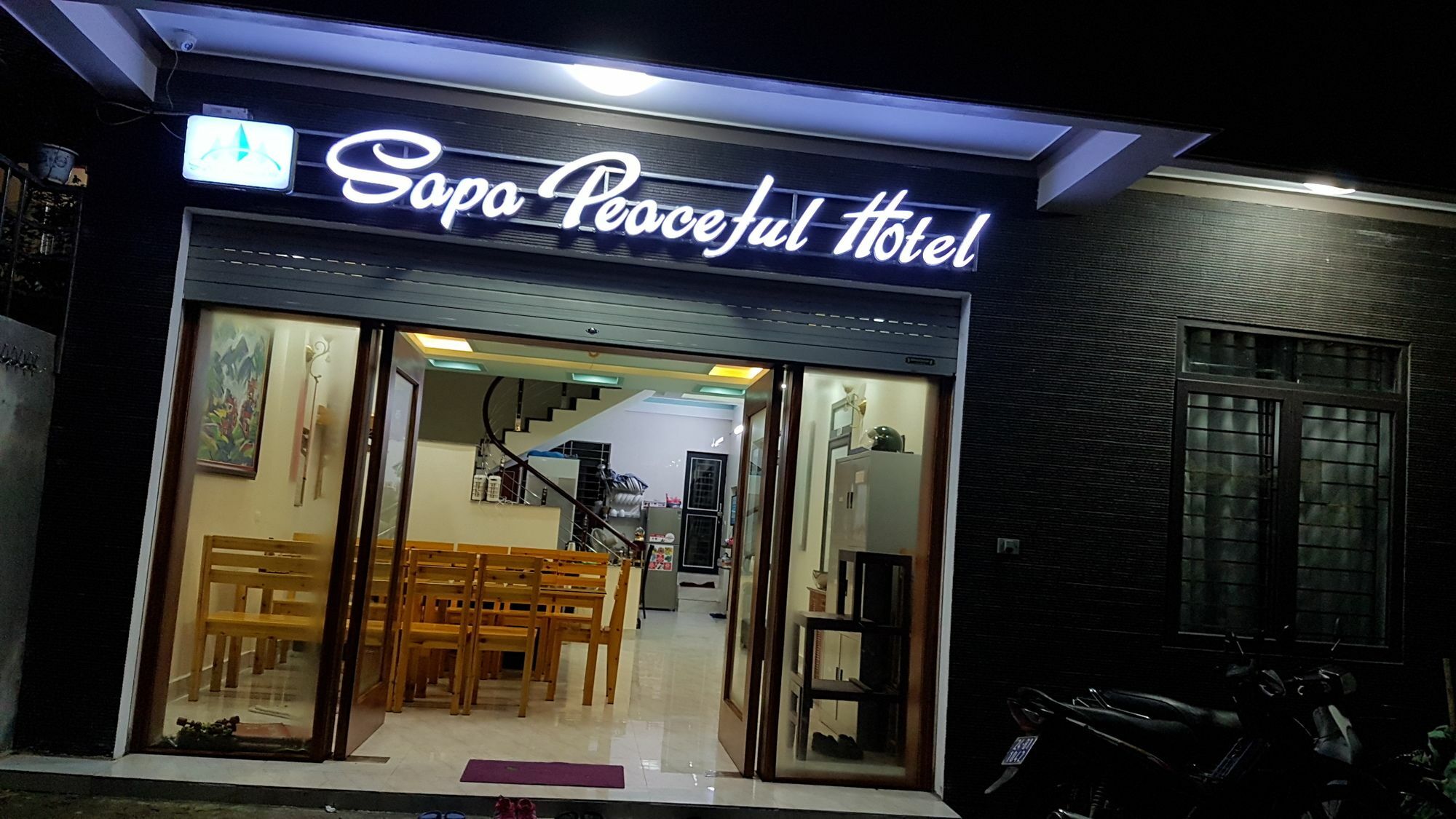 Sapa Peaceful Hotel Exterior photo