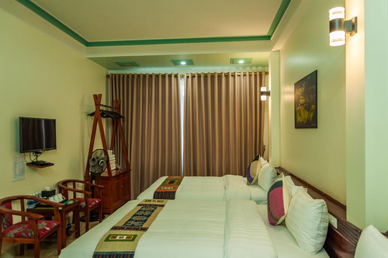 Sapa Peaceful Hotel Exterior photo
