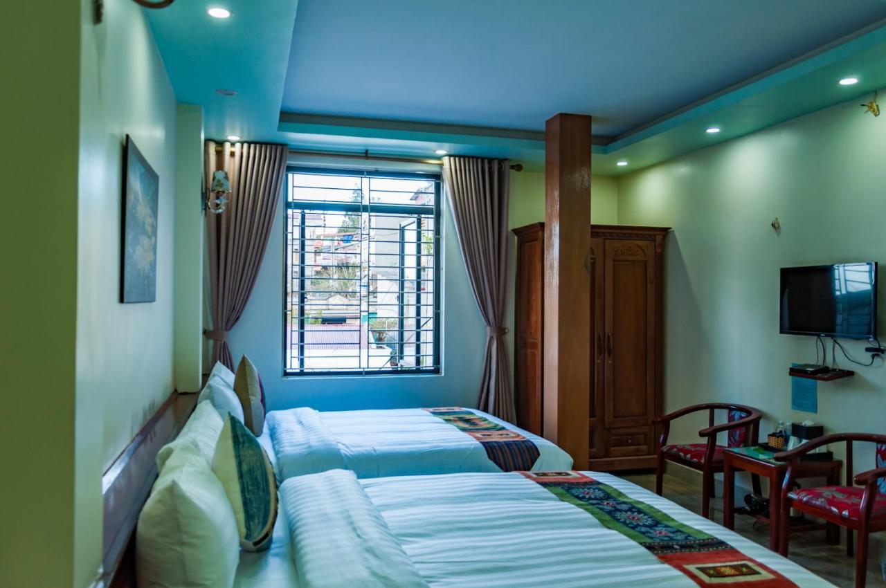 Sapa Peaceful Hotel Exterior photo