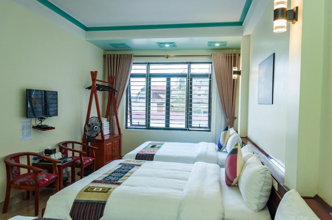 Sapa Peaceful Hotel Exterior photo