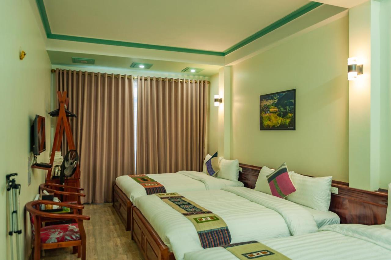 Sapa Peaceful Hotel Exterior photo