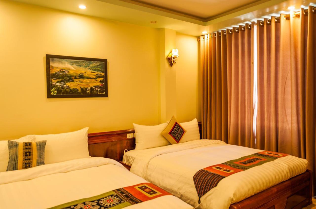 Sapa Peaceful Hotel Exterior photo